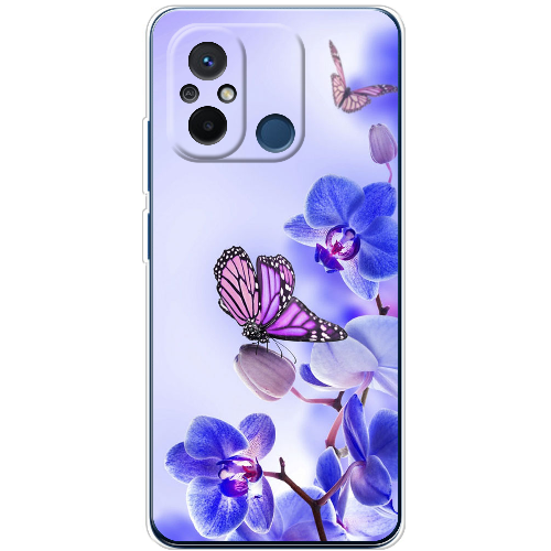 Чехол BoxFace Xiaomi Redmi 12C Orchids and Butterflies