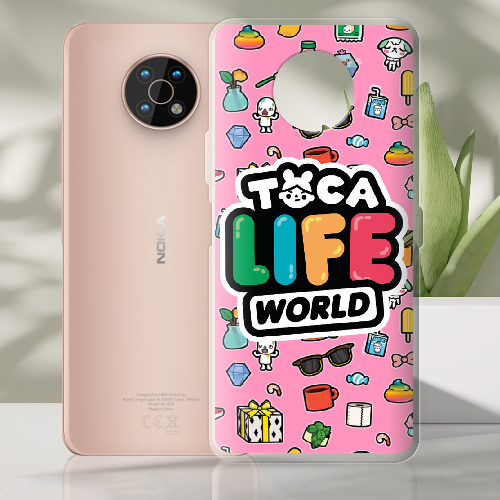 Чехол BoxFace Nokia G50 Toca Boca Life World