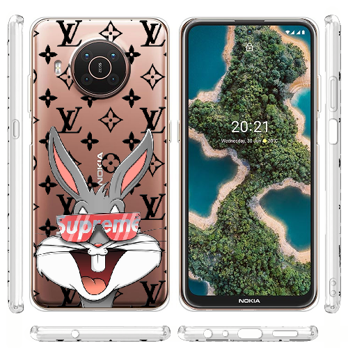 Чехол BoxFace Nokia X10 looney bunny