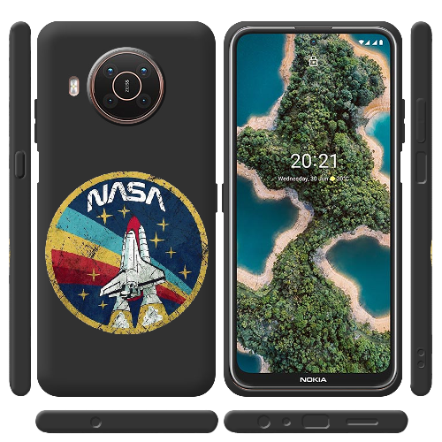 Чехол BoxFace Nokia X10 Space Shuttle NASA