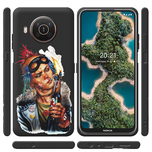 Чехол BoxFace Nokia X10 Tanker Girl