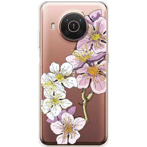 Чехол BoxFace Nokia X10 Cherry Blossom