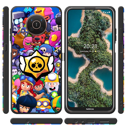 Чехол BoxFace Nokia X10 Brawl Stars