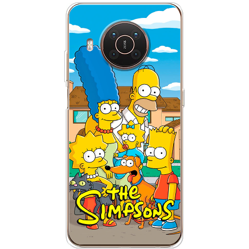 Чехол BoxFace Nokia X10 the simpsons