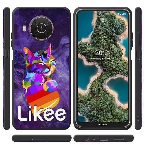 Чехол BoxFace Nokia X10 Котик Likee