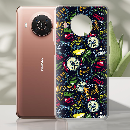 Чехол BoxFace Nokia X10 Bottle Caps