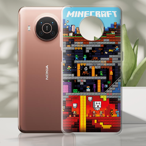 Чехол BoxFace Nokia X10 Minecraft Lode Runner