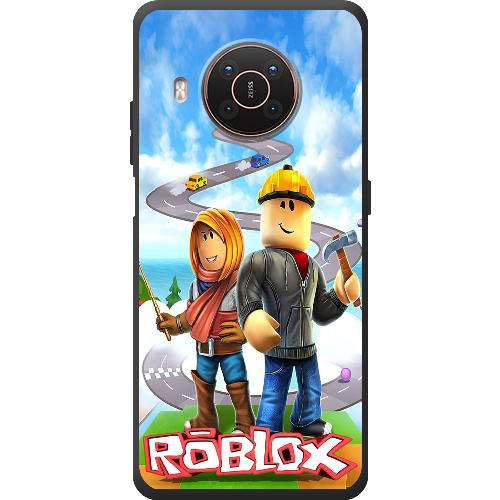 Чехол BoxFace Nokia X10 Roblox Білдерман