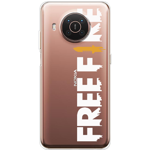 Чехол BoxFace Nokia X20 Белый Free Fire