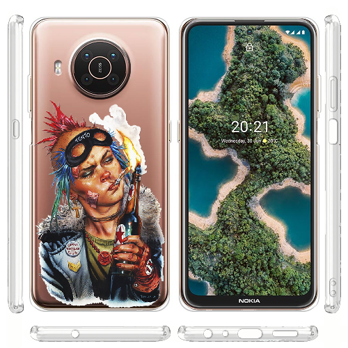 Чехол BoxFace Nokia X20 Tanker Girl