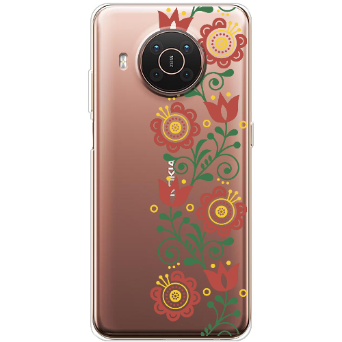 Чехол BoxFace Nokia X20 Ethno Flower