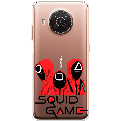 Чехол BoxFace Nokia X20 siquid game люди в красном