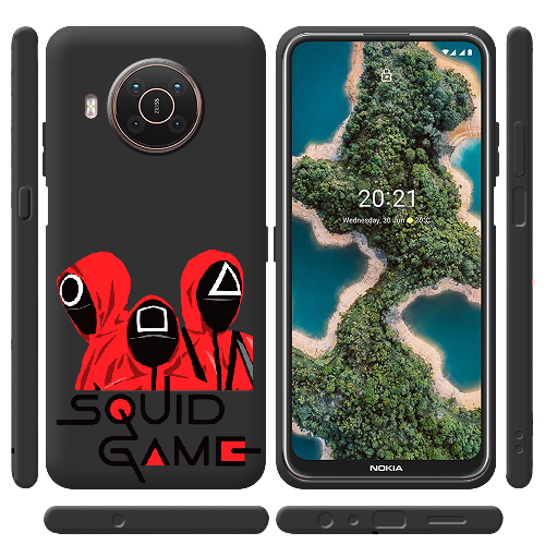 Чехол BoxFace Nokia X20 siquid game люди в красном