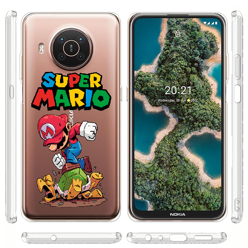 Чехол BoxFace Nokia X20 Super Mario