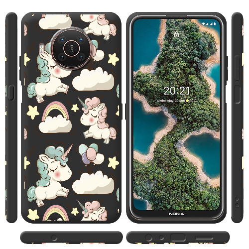 Чехол BoxFace Nokia X20 Unicorns