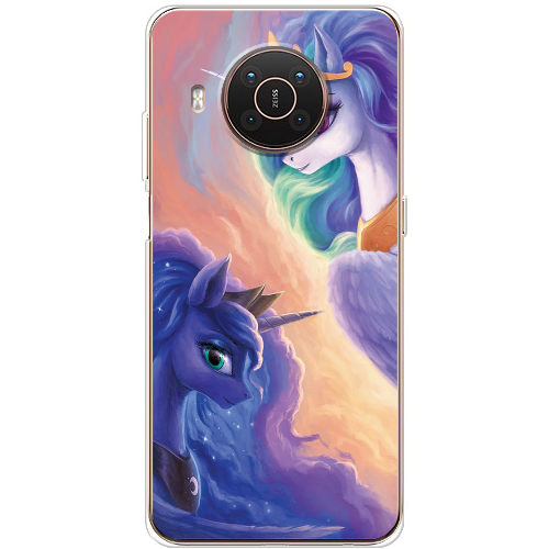 Чехол BoxFace Nokia X20 My Little Pony Rarity Princess Luna