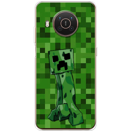 Чехол BoxFace Nokia X20 Minecraft Creeper