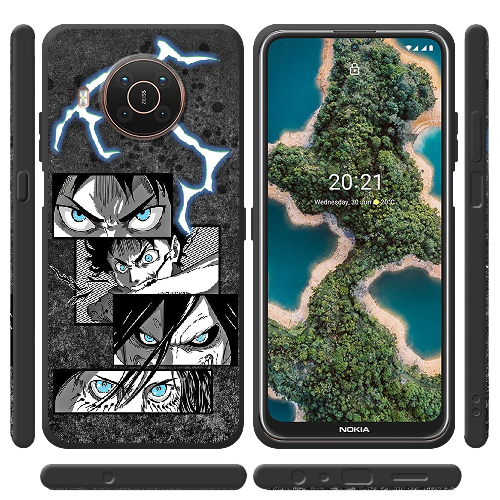 Чехол BoxFace Nokia X20 Eren Yeager Transformation