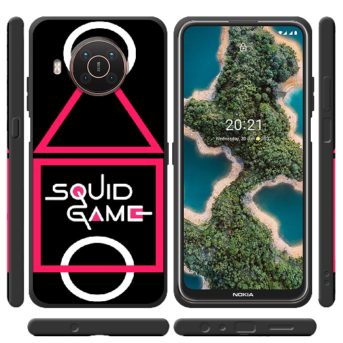 Чехол BoxFace Nokia X20 siquid game поле для игры в кальмара