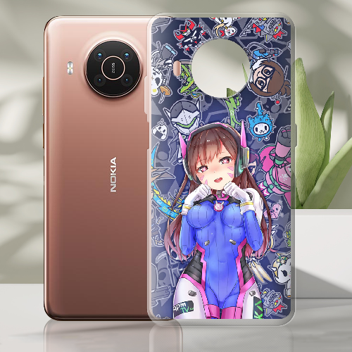 Чехол BoxFace Nokia X20 Overwatch D.VA