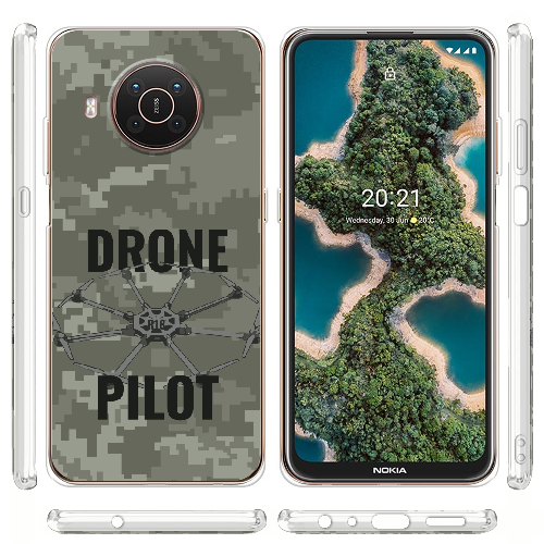 Чехол BoxFace Nokia X20 Drone Pilot