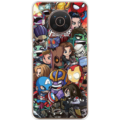 Чехол BoxFace Nokia X20 Avengers Infinity War