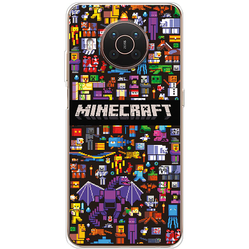 Чехол BoxFace Nokia X20 Minecraft Mobbery