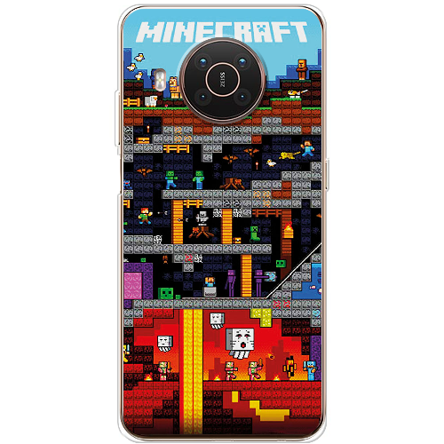 Чехол BoxFace Nokia X20 Minecraft Lode Runner