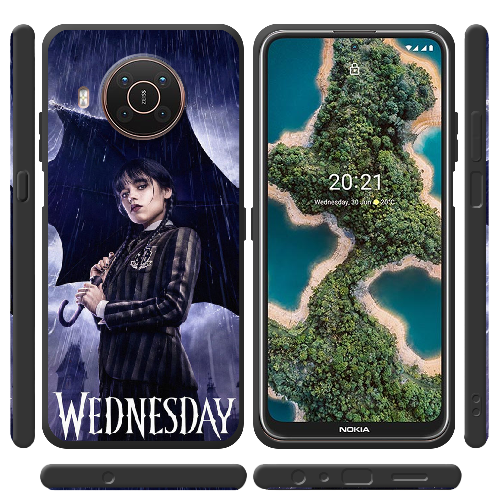 Чехол BoxFace Nokia X20 Wednesday Addams