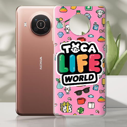 Чехол BoxFace Nokia X20 Toca Boca Life World