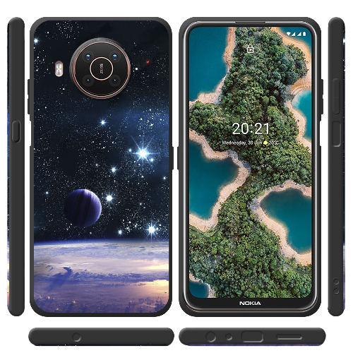 Чехол BoxFace Nokia X20 Space Landscape