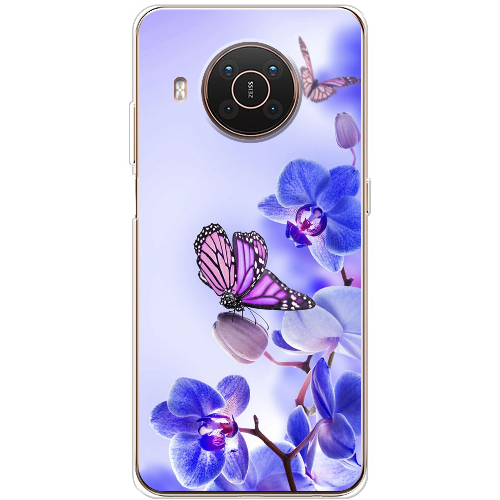 Чехол BoxFace Nokia X20 Orchids and Butterflies