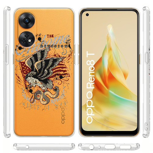 Чехол BoxFace OPPO Reno 8T 4G Wings of War