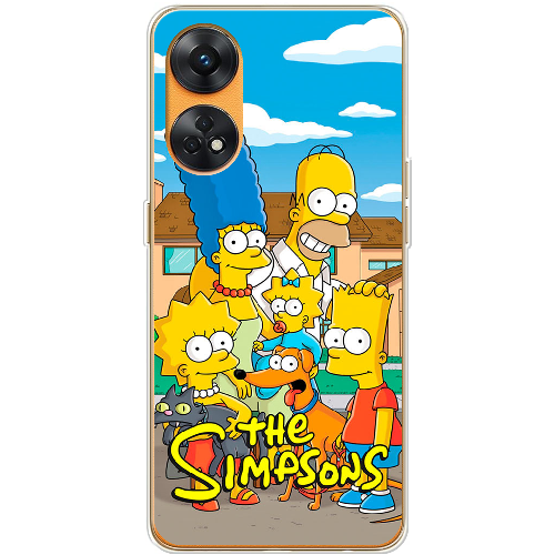 Чехол BoxFace OPPO Reno 8T 4G the simpsons