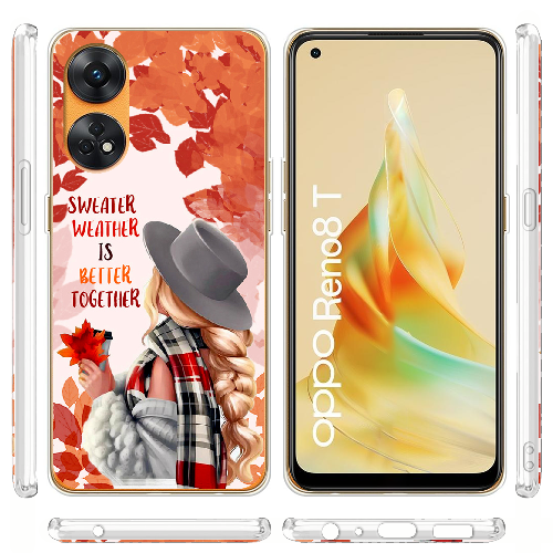 Чехол BoxFace OPPO Reno 8T 4G Sweater Weather