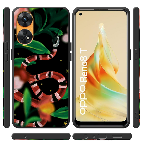 Чехол BoxFace OPPO Reno 8T 4G Red Snake