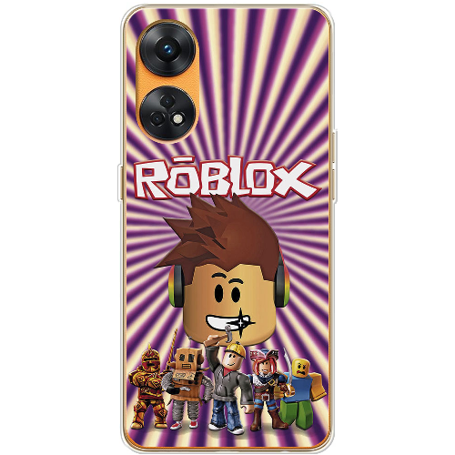 Чехол BoxFace OPPO Reno 8T 4G Follow Me to Roblox