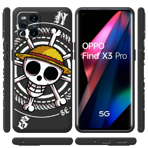 Чехол BoxFace OPPO Find X3 Pro One Piece Компас