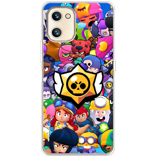 Чехол BoxFace Umidigi A13S Brawl Stars