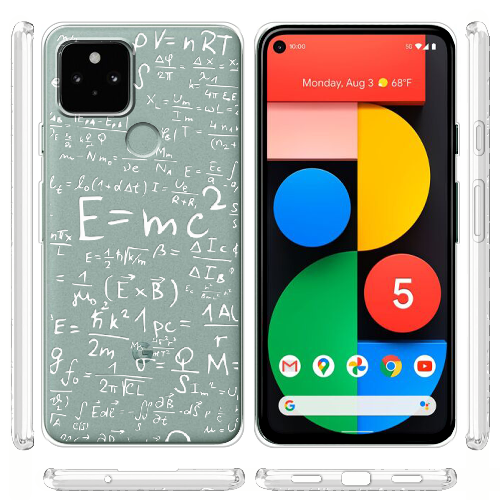 Чехол BoxFace Google Pixel 5A E=mc2