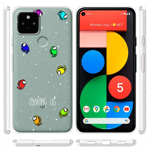 Чехол BoxFace Google Pixel 5A Among Us Invisible