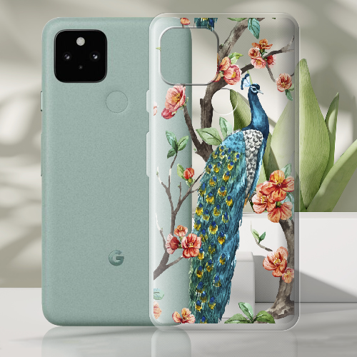 Чехол BoxFace Google Pixel 5A Noble Peacock