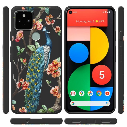 Чехол BoxFace Google Pixel 5A Noble Peacock