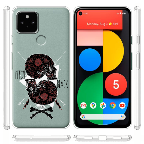 Чехол BoxFace Google Pixel 5A Pitch black