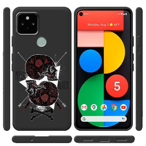 Чехол BoxFace Google Pixel 5A Pitch black