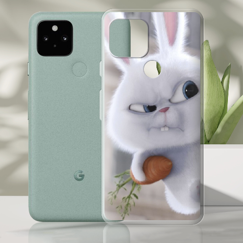 Чехол BoxFace Google Pixel 5A Rabbit Snowball