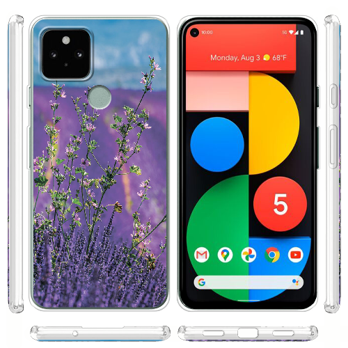 Чехол BoxFace Google Pixel 5A Lavender Field