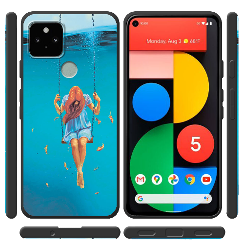 Чехол BoxFace Google Pixel 5A Girl In The Sea