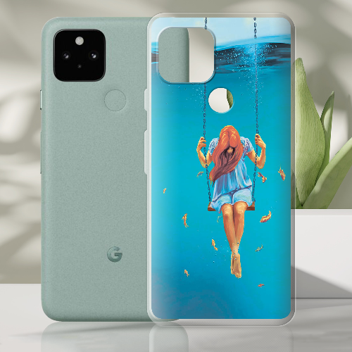 Чехол BoxFace Google Pixel 5A Girl In The Sea