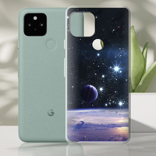 Чехол BoxFace Google Pixel 5A Space Landscape